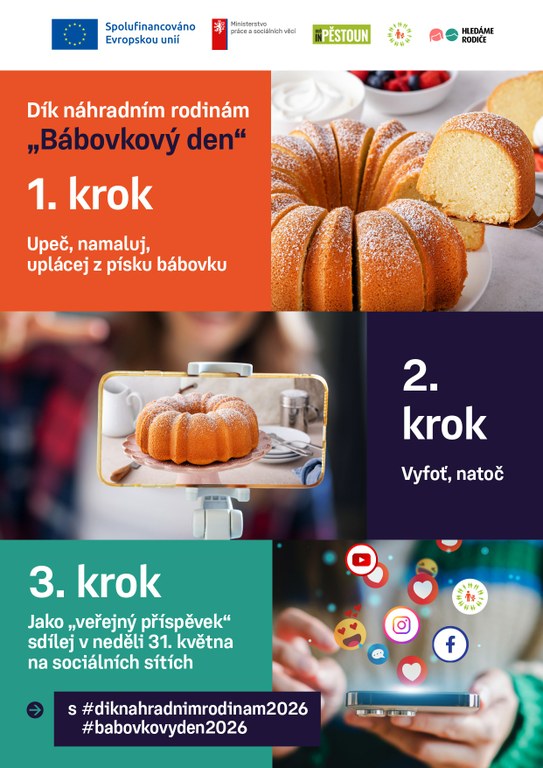 DÍK NÁHRADNÍM RODINÁM "BÁBOVKOVÝ DEN" 31. května 2026