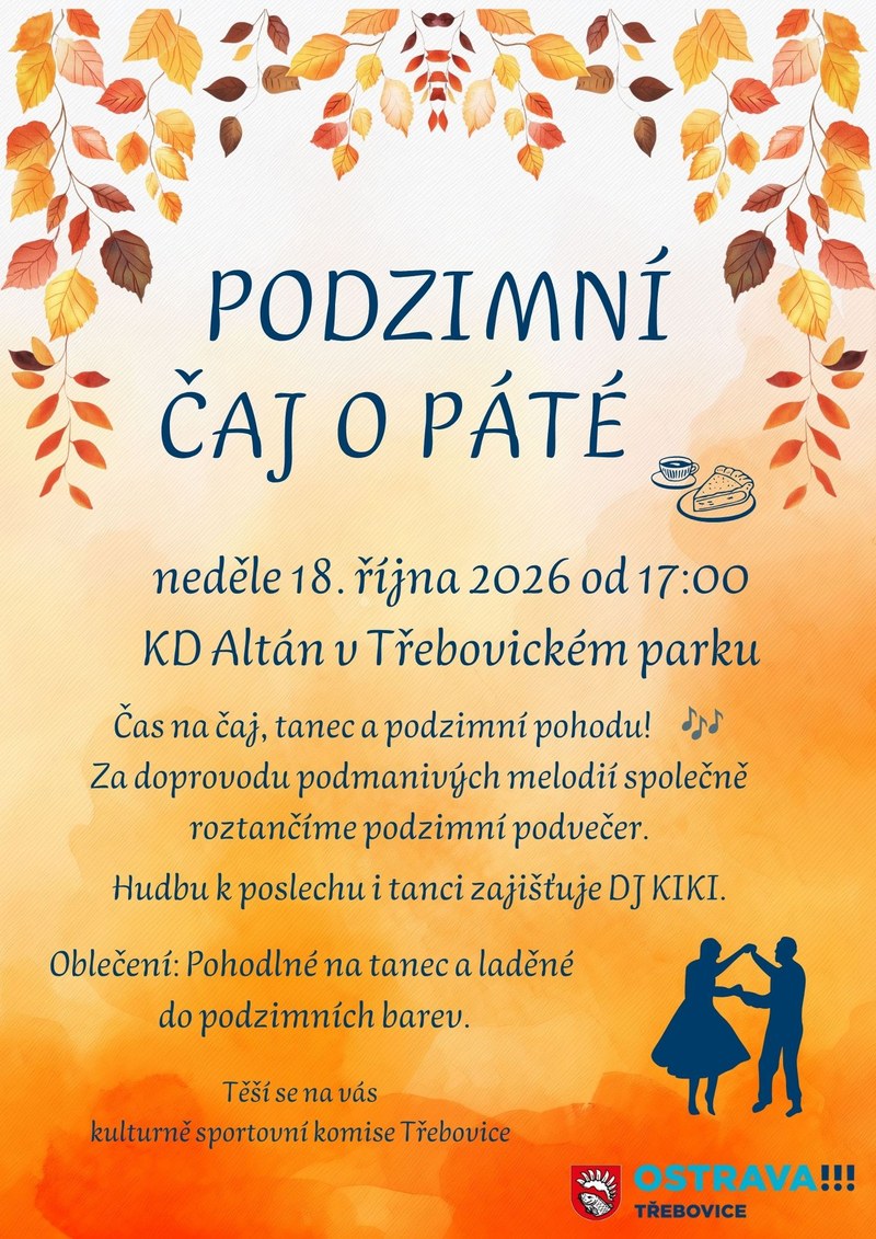 PODZIMNÍ ČAJ O PÁTÉ