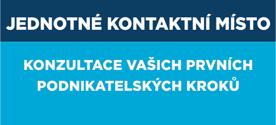 Obrázek s textem - Jednotné kontaktní místo , konzultace vašich prvních podnikatelských kroků